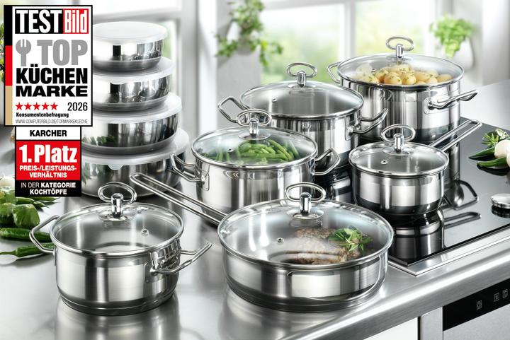 Produktbild Karcher Jasmin (Dampfkochtopf, Edelstahl)