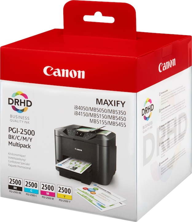 Actual product image Canon PGI-2500 Multipack (Color, FC)