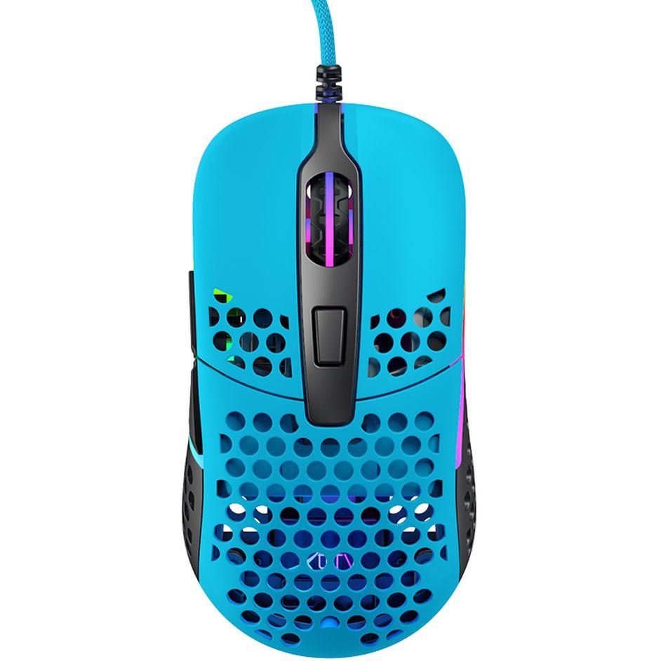 CHERRY xtrfy M42 (Kabelgebunden), Maus, Blau