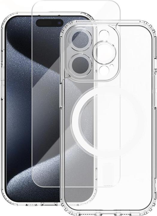 Vmax set Mag case + glass 2,5D premium for iPhone 14 Pro 6,1" (Apple iPhone 14 Pro)