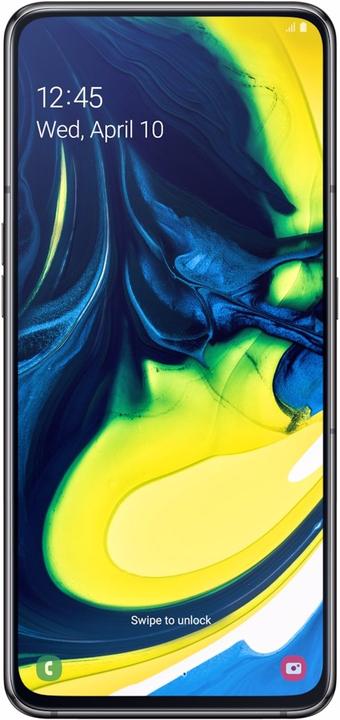 Actual product image Samsung Galaxy A80 EU (128 GB, Black, 6.70", Dual SIM, 4G)