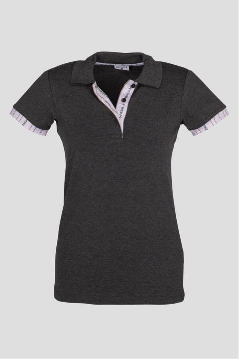Produktbild Edelvetica Polo Shirt Edelweiss Krageninnenseite & Armabschluss Damen (S)