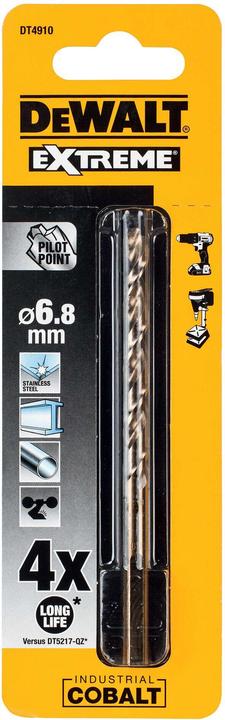 Actual product image DeWalt Metal drill (6.8 millimetres)