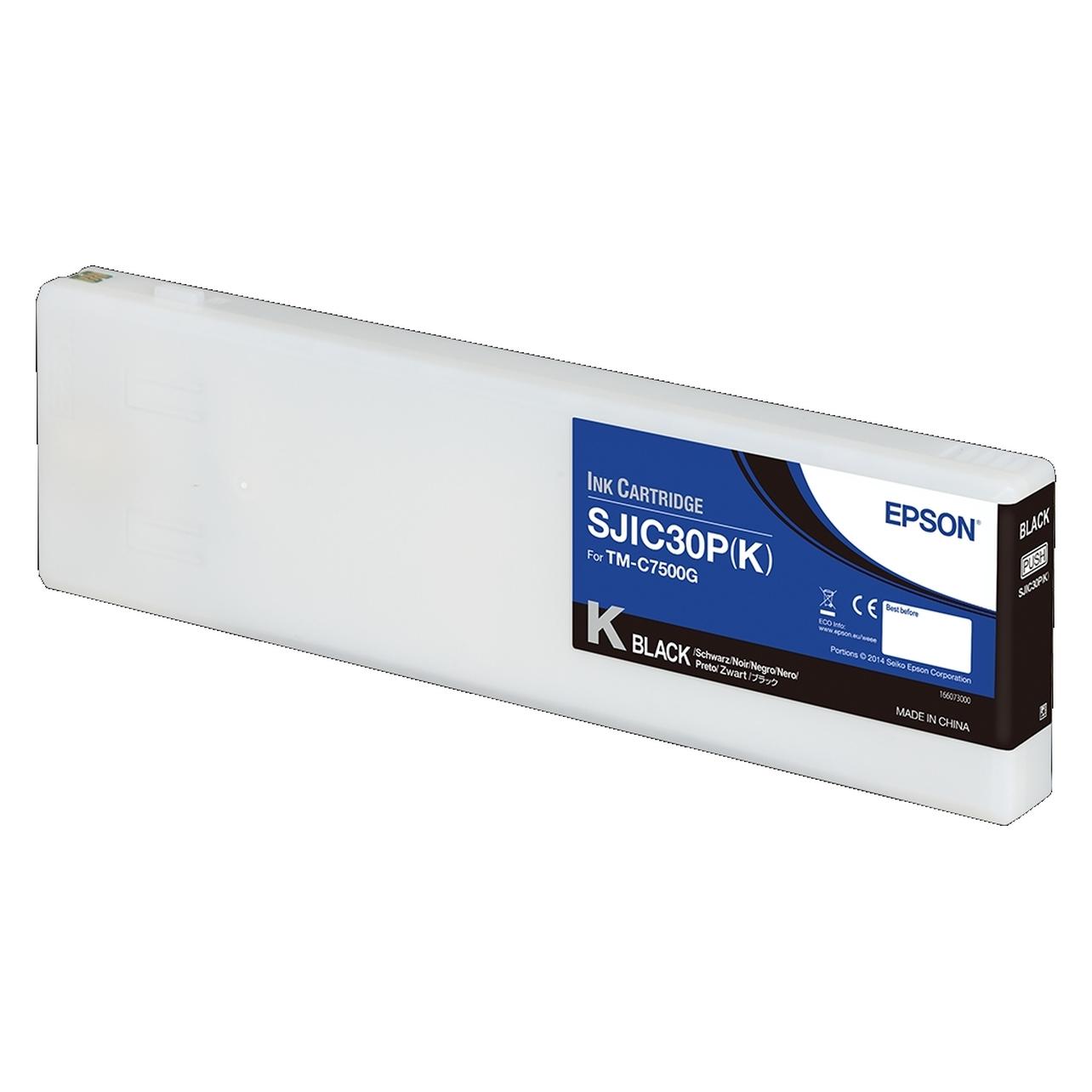 Epson, Druckerpatrone, Sjic30p(K) Ink Cartridge Black (BK)