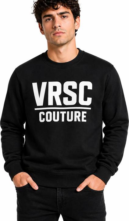 Image du produit VRSC Very Random Solid Chic Herren Sweatshirt 100% Baumwolle - Modell Umbria Nova - Made In Italy (L)
