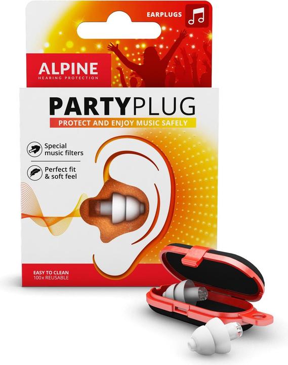 Actual product image Alpine PartyPlug Earplugs (2x)