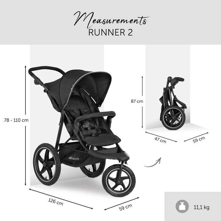 Actual product image Hauck Runner 2