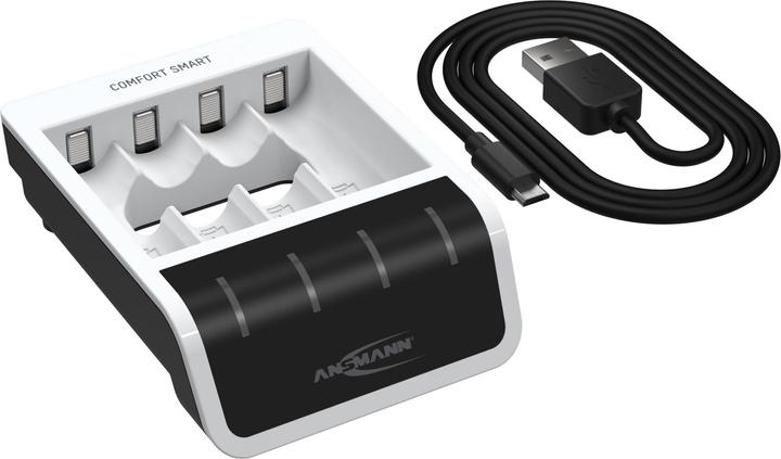 Actual product image Ansmann Comfort (4 pcs., AA, 2100 mAh, Battery + charger)