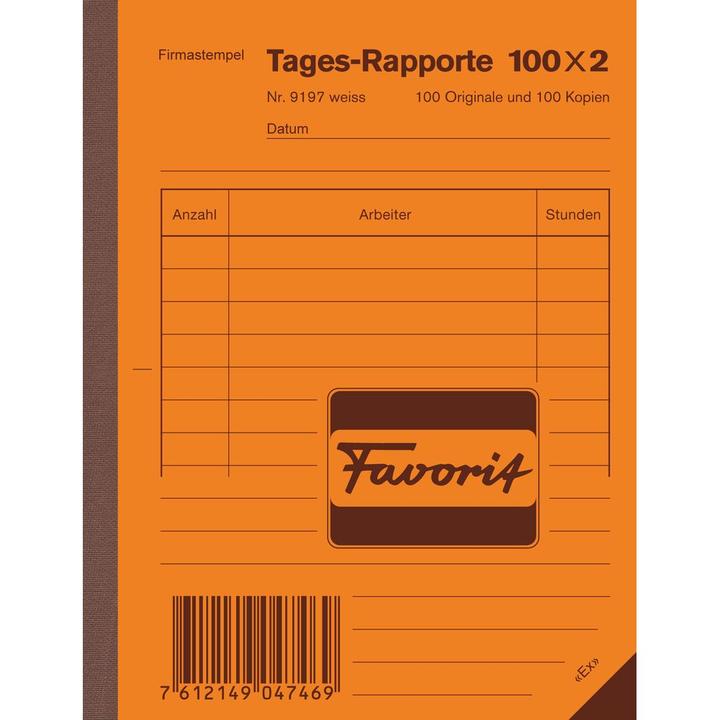 Actual product image Favorit Tagesrapporte (200x)