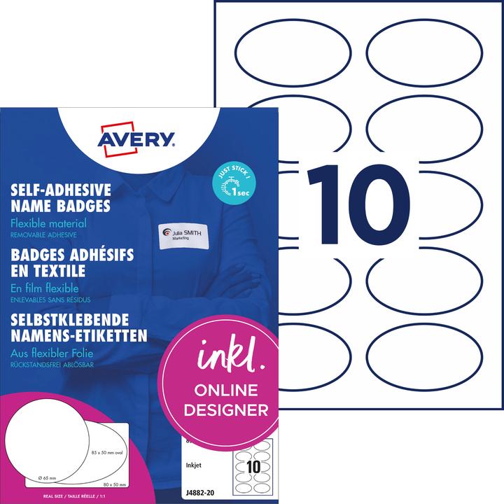 Immagine prodotto Avery Etichette del nome