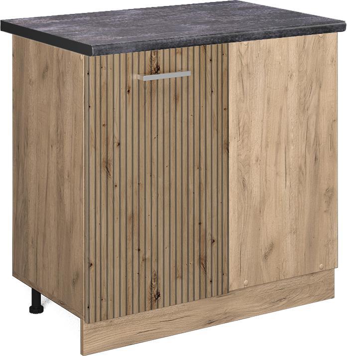 Anthrazit, Artisan-Eiche, Goldkraft Eiche