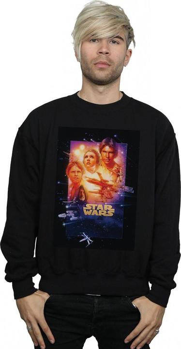 Produktbild Star Wars Episode IV Movie Poster Sweatshirt (L)
