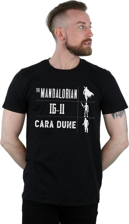 Produktbild Star Wars The Mandalorian Warrior Silhouettes TShirt (L)