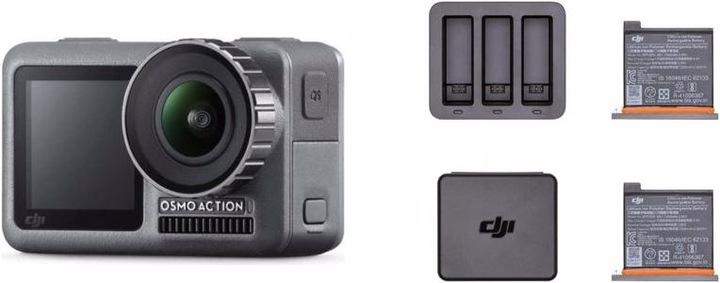 Produktbild DJI Osmo Action Set (Osmo Action, Ladegerät)