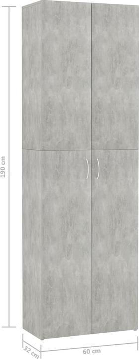 Actual product image VidaXL Cadeo (60 x 32 x 190 cm)