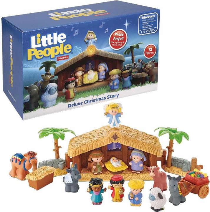Immagine prodotto Fisher-Price Culla natalizia Fisherprice Little People