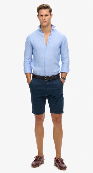 Immagine prodotto Superdry Lässiges Leinen-Langarmhemd (XXL)