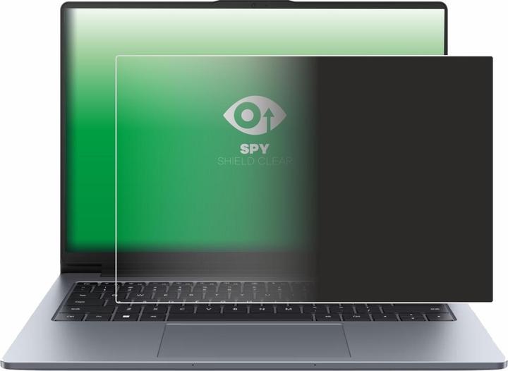 Actual product image upscreen Anti-spy privacy film Blue light protection film (16:10)