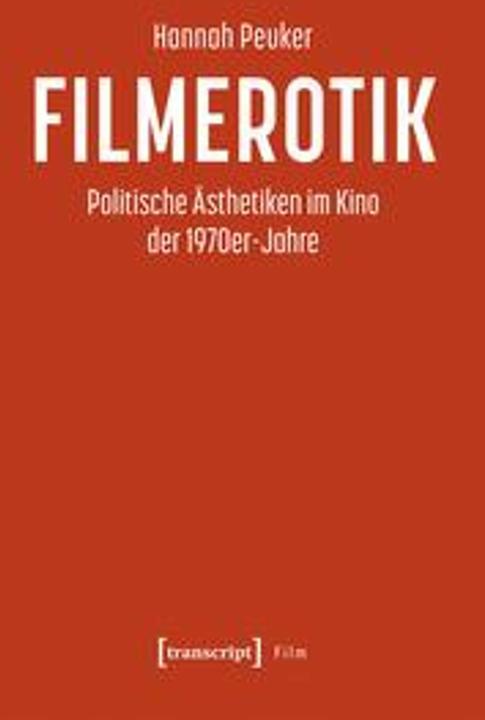 Actual product image Filmerotik (German, Hannah Peuker, 2025)