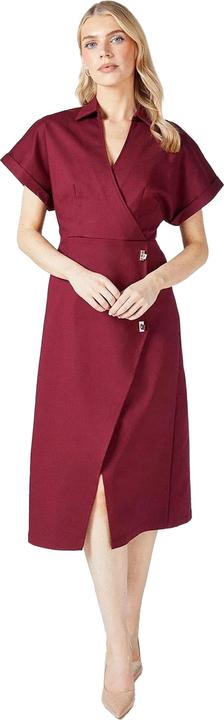 Produktbild Principles Wickelkleid Knopfdetail (44)