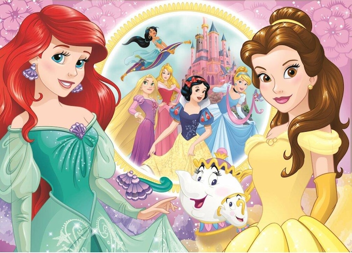 Produktbild Trefl Glitzer Puzzle 100? Disney Arielle die (100 Teile)