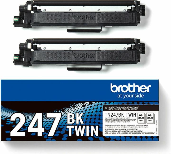 Produktbild Brother TN-247BKTWIN (BK)