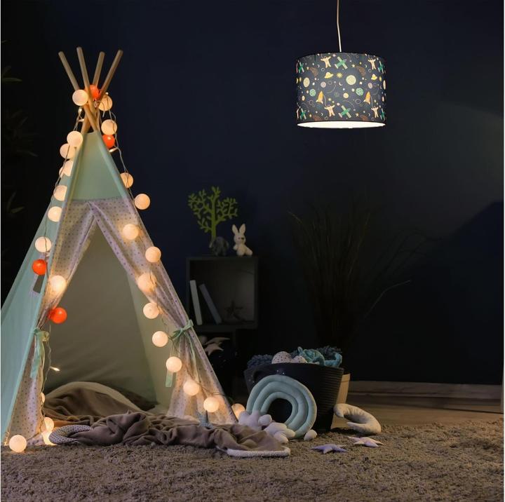 Actual product image Relaxdays Hanging lamp (E27)