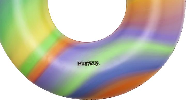 Actual product image Bestway Swimming ring Rainbow 1.19m