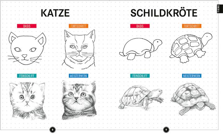 Produktbild Level up! 1 Motiv - 4 Level zum Zeichnen