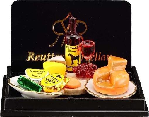 Actual product image Reutter 001.781/5 - Wine and cheese, miniature