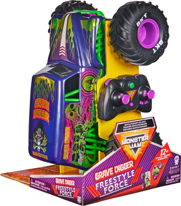 Produktbild Maki Monster Jam - Grave Digger Freestyle Force