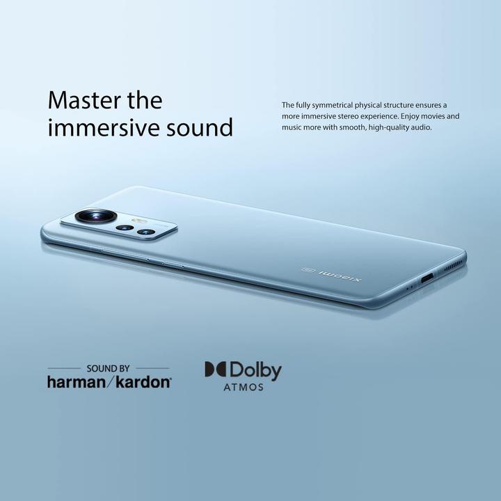 Produktbild Xiaomi Smartphone mit AMOLED-Display, 120 Hz, Snapdragon 8 Gen 1, 4500 mAh Akku, NFC (128 GB, Blau, 6.28")