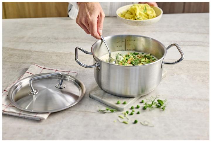 Actual product image Demeyere Classic Pro 3 (Pot, Aluminium, Stainless steel, 16 x 14.30 cm)