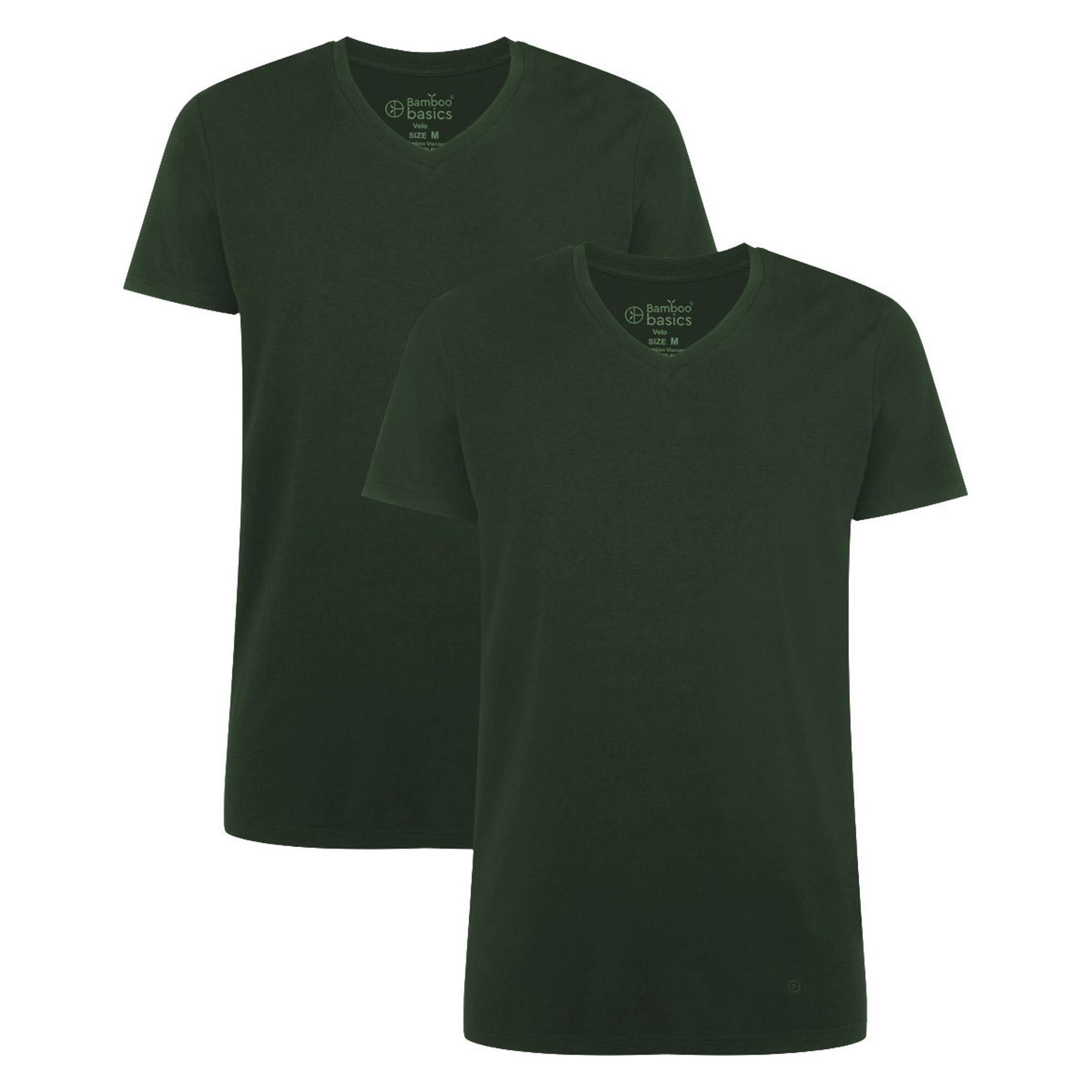 Bamboo Basics, Herren, Shirts, Velo, Grün, (Xxl)