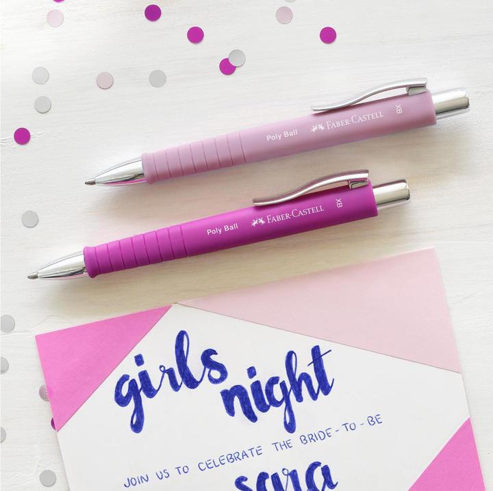 Actual product image Faber-Castell Poly Ball (Pink, 1 x)