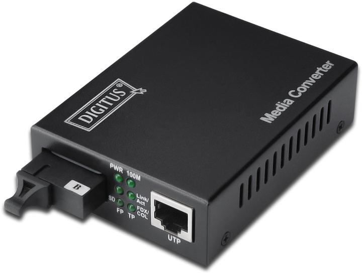 Produktbild Digitus Medienkonverter, RJ45/SC,20km (Media Konverter)