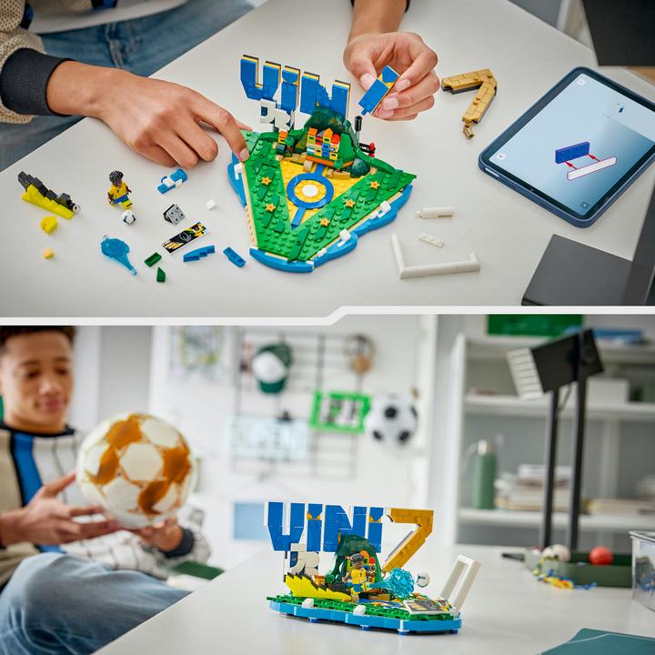 Image du produit LEGO Vini Jr. - Faits marquants du football (43027, LEGO Editions)