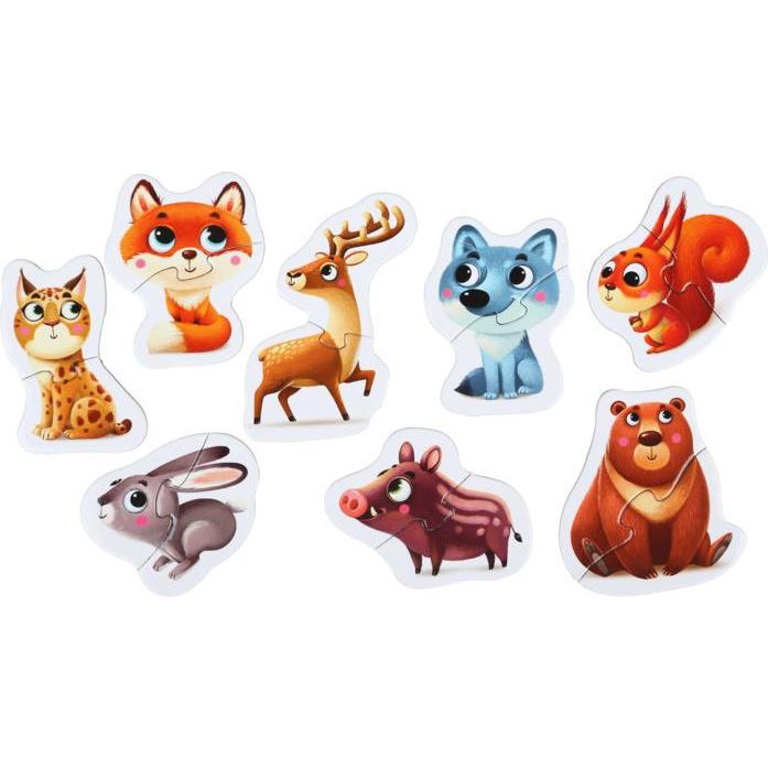 Thumbnail - Puzzlika puzzle "Mountain animals" (8 Teile)