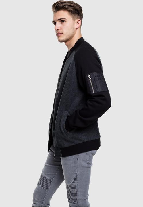 Produktbild Urban Classics 2-Tone Raglan Sweat Bomber (S)