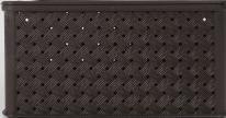 Produktbild Tontarelli Aufbewahrungsbox mit Deckel 13 L Kunststoff (33 X 29 x 16 cm) Farbe: Schwarz (13 l)