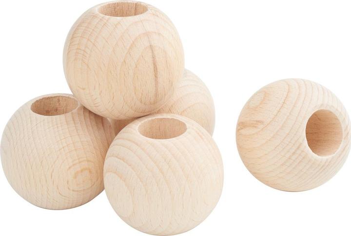 Produktbild VBS Holzkugeln mit grosser Bohrung "Ø 50 mm"