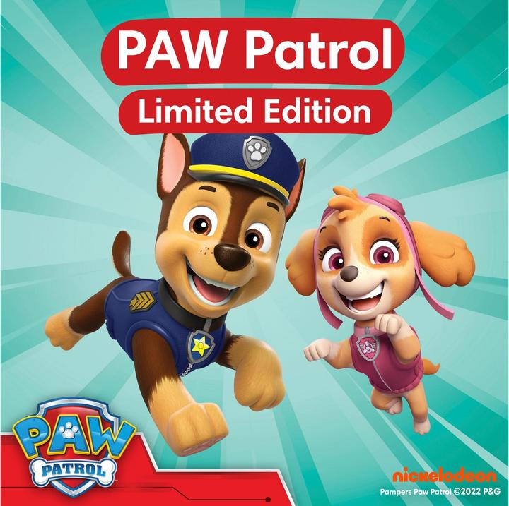 Actual product image Pampers Baby-Dry Pants Paw Patrol (Size 6, Monthly box, 138 pcs.)