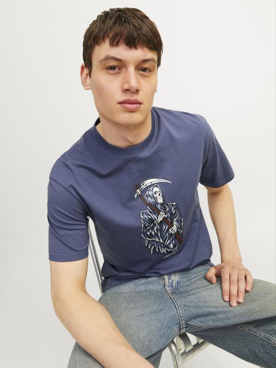 Produktbild Jack & Jones Gedruckt Rundhals T-shirt T-shirt (S)