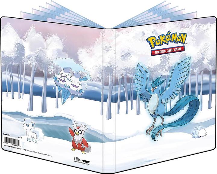 Actual product image Ultra Pro Pokémon Frosted Forest Pocket Portfolio