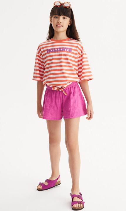 Actual product image La Redoute Collections Shorts aus Baumwoll-Musselin (164)