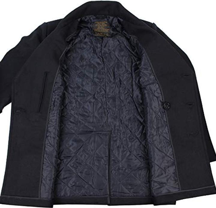 Immagine prodotto Mil-tec Us Navy Pea Coat Tessuto blu scuro (Kn.Schw.) M (M)