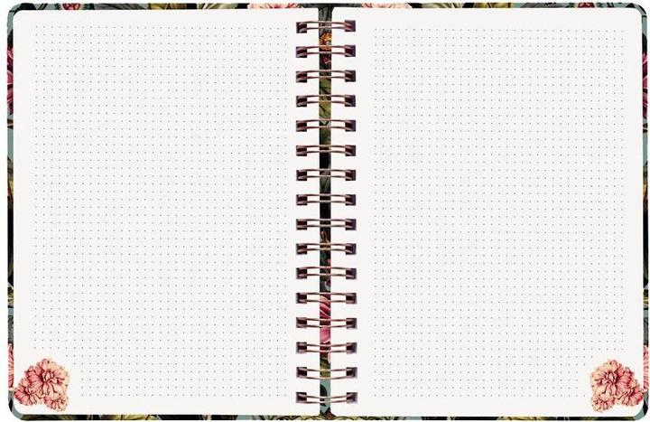 Produktbild Cedon Ringbuch Hardcover PASSIONSBLUME (16.5 x 21 cm, Speziallineatur, Harter Einband)