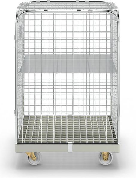 Actual product image kaiserkraft Roll container SAFE (500 kg)