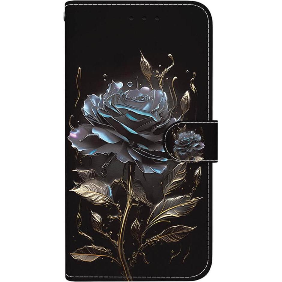 Cover-Discount Xiaomi 14T Pro - Tasche Hülle mit Blüten Motiv (Xiaomi 14T Pro), Smartphone Hülle, Rosa