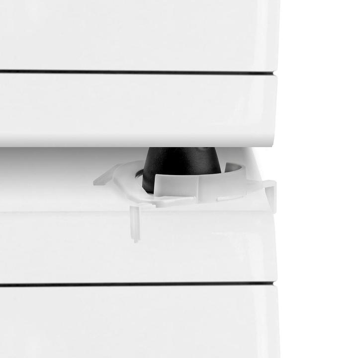 Produktbild Nedis Klebefüsse 4 Stück Plastikbeutel Weiss Weiss